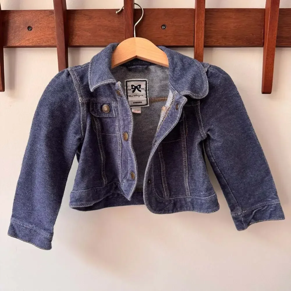 Gymboree Toddler Girls Denim Jacket Size 2T-3T